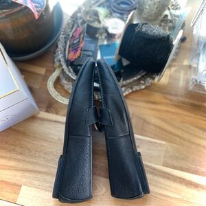 AMERICAN RAG | 10 | Cammie Black Pebble Leather Minimalist Penny Loafers